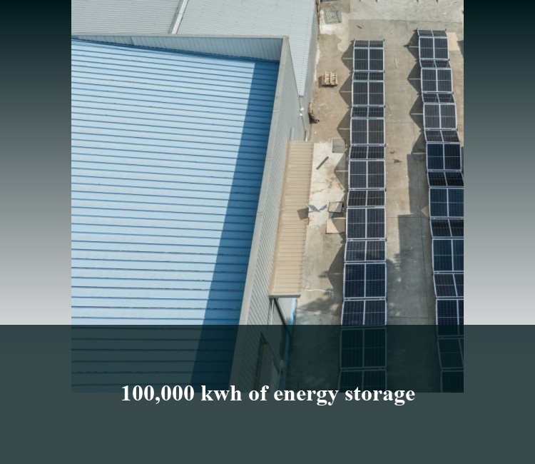 100,000 kwh of energy storage