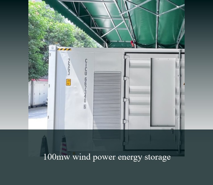 100mw wind power energy storage