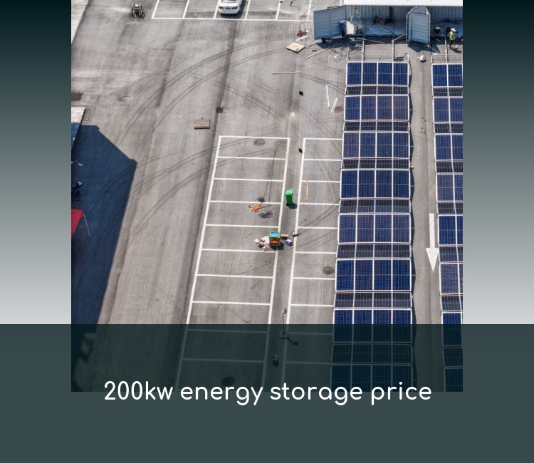 200kw energy storage price