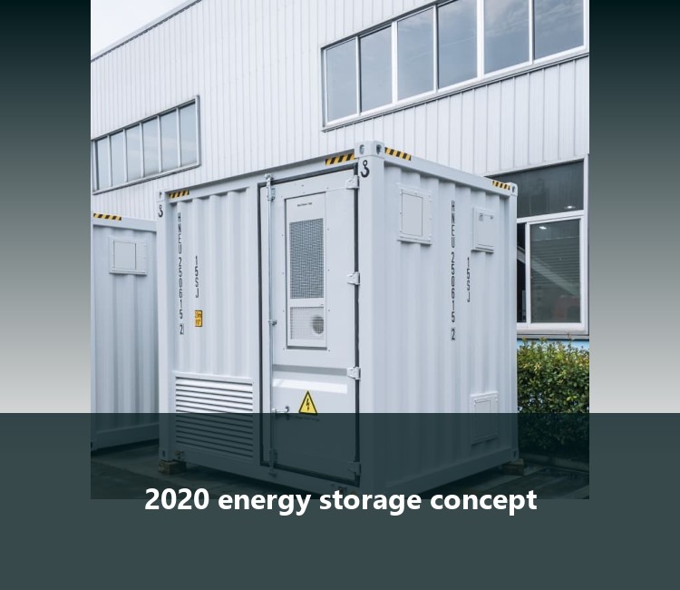 2020 energy storage concept