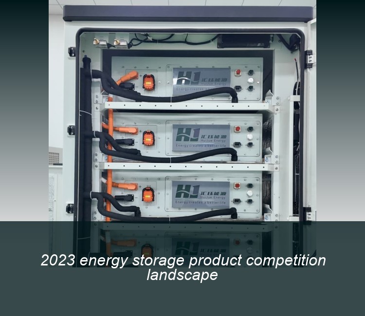 2023 energy storage product competition landscape