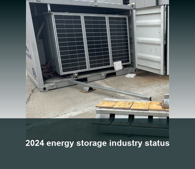 2024 energy storage industry status