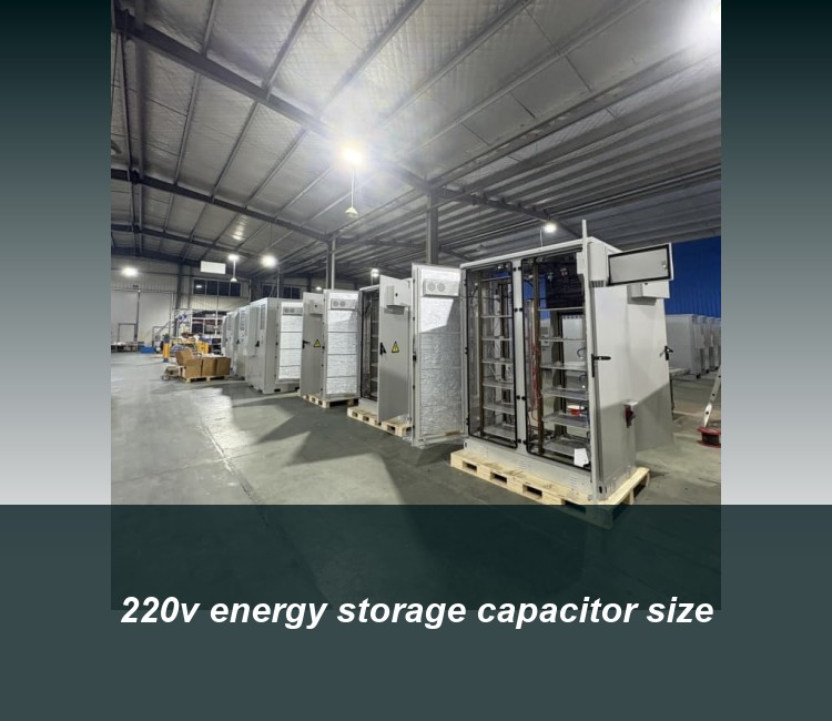 220v energy storage capacitor size