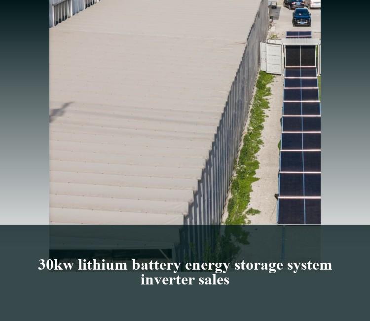 30kw lithium battery energy storage system inverter sales
