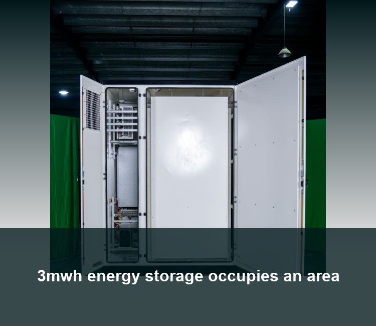 3mwh energy storage occupies an area