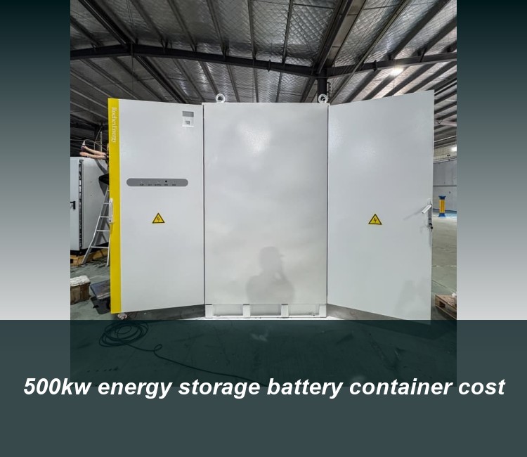 500kw energy storage battery container cost