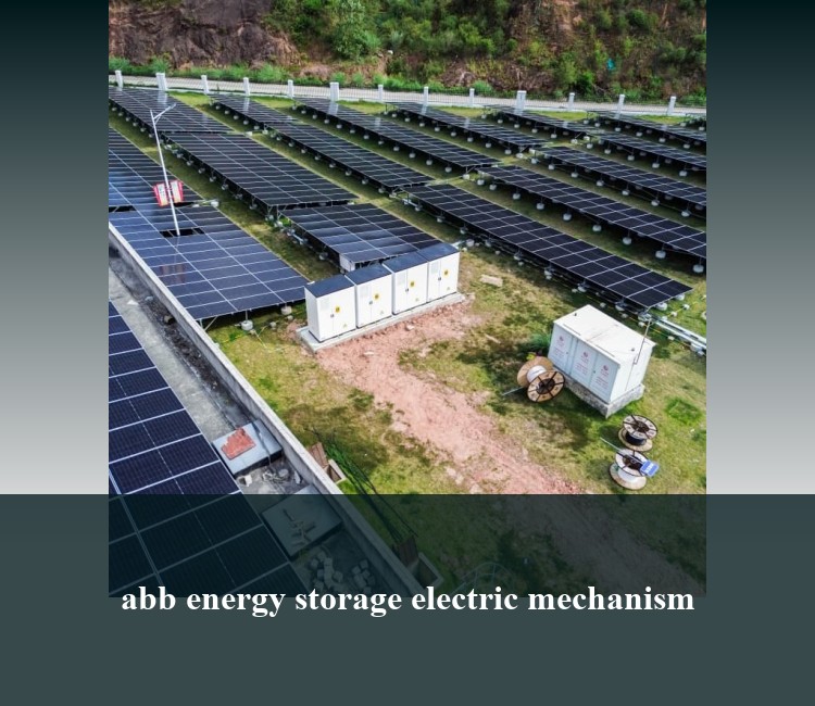 abb energy storage electric mechanism