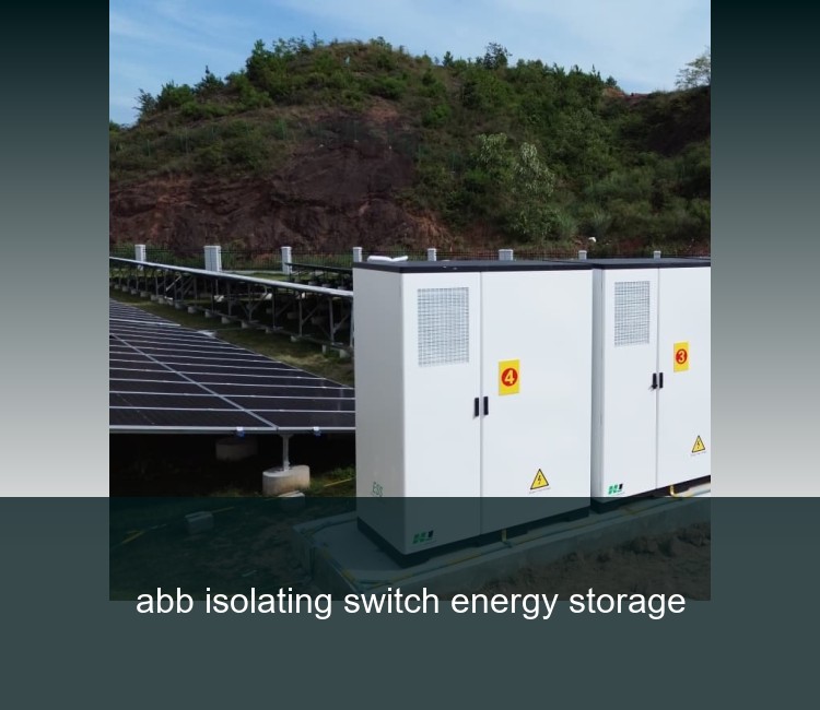 abb isolating switch energy storage