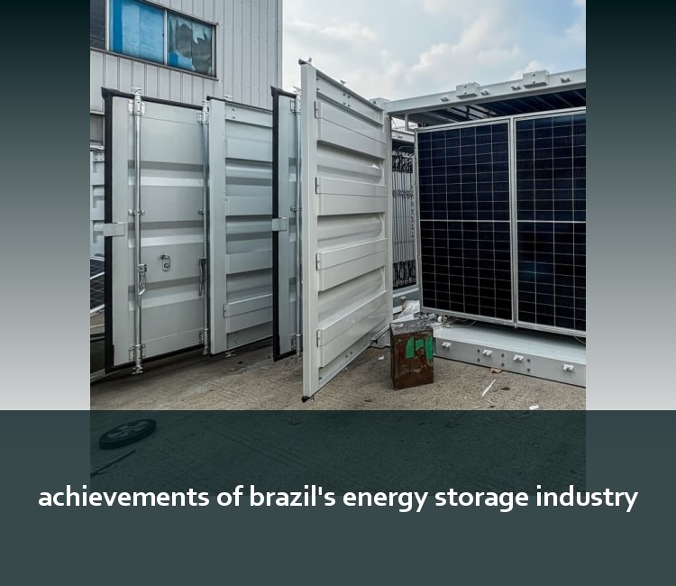 achievements of brazil's energy storage industry