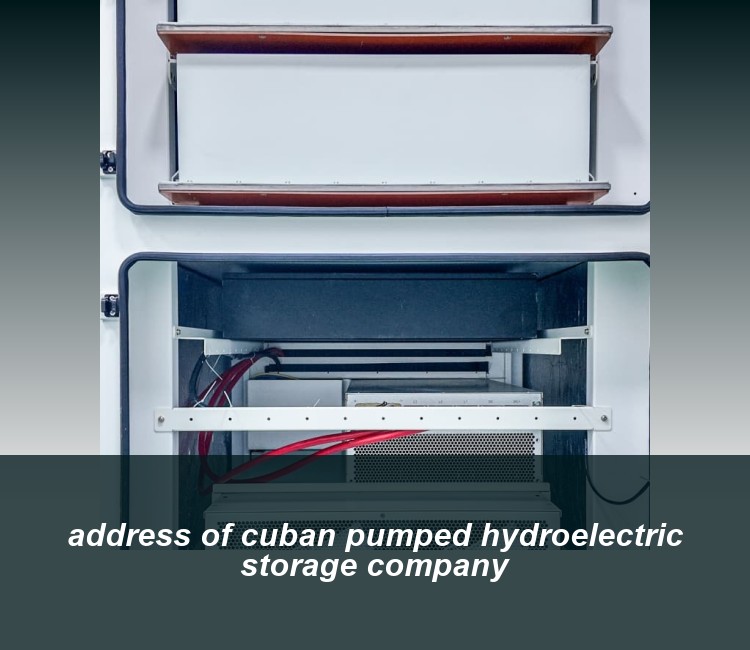address of cuban pumped hydroelectric storage company