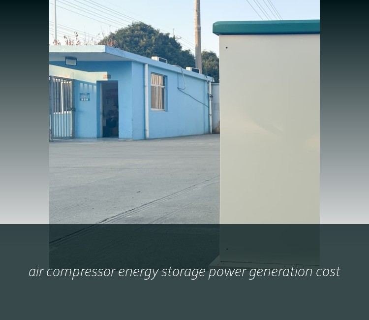 air compressor energy storage power generation cost