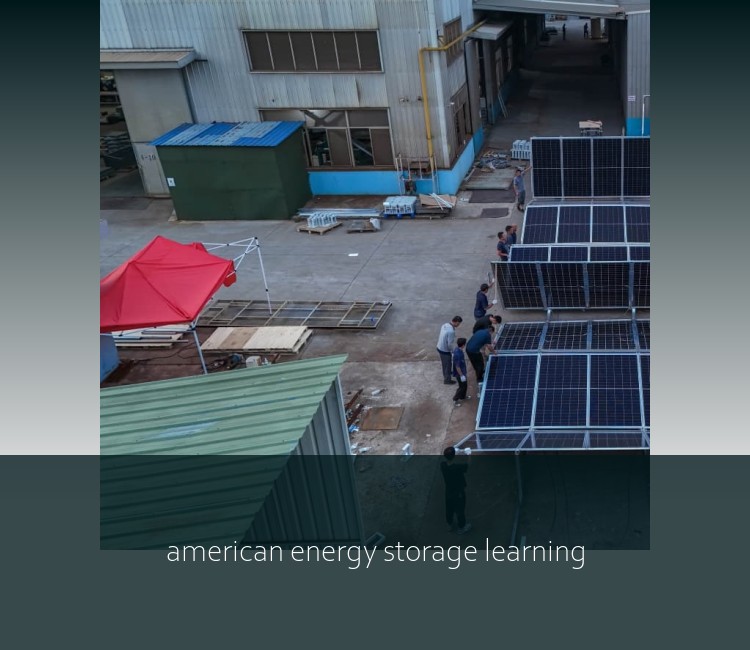 american energy storage learning