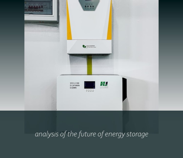 analysis of the future of energy storage