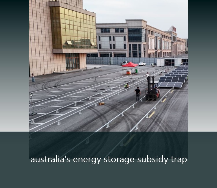 australia's energy storage subsidy trap