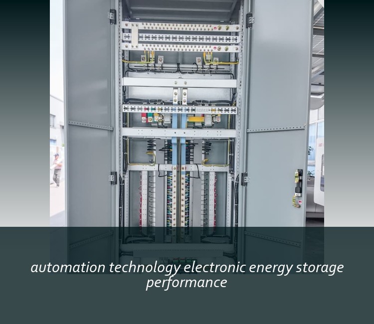 automation technology electronic energy storage performance