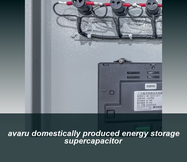 avaru domestically produced energy storage supercapacitor
