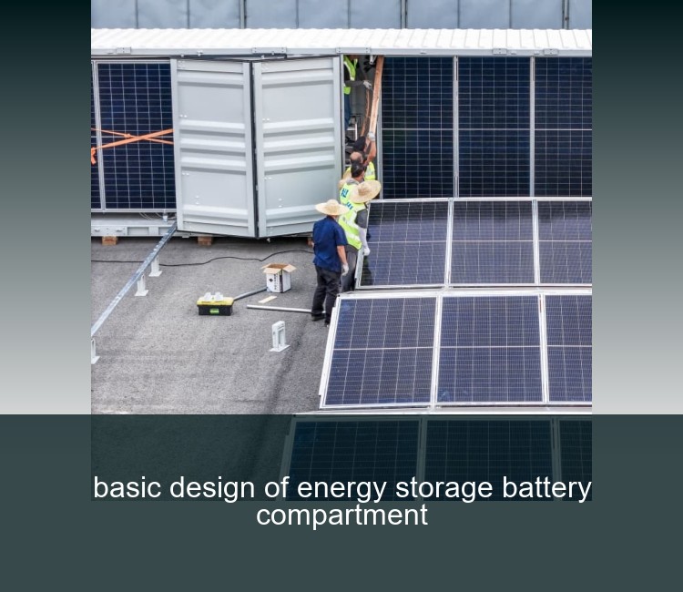 basic design of energy storage battery compartment