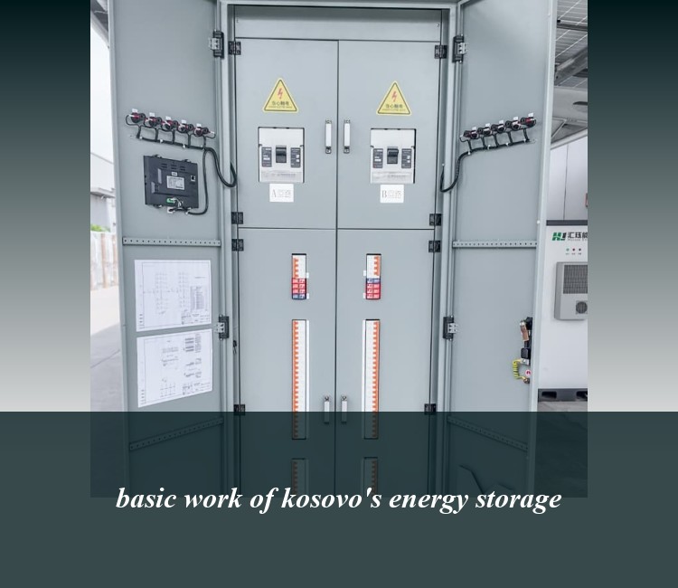 basic work of kosovo's energy storage