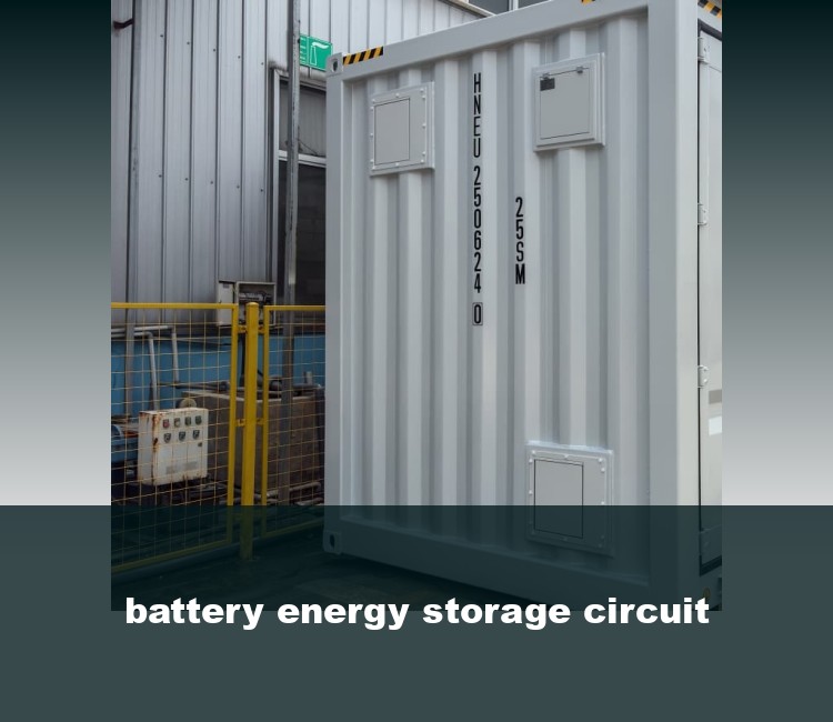 battery energy storage circuit