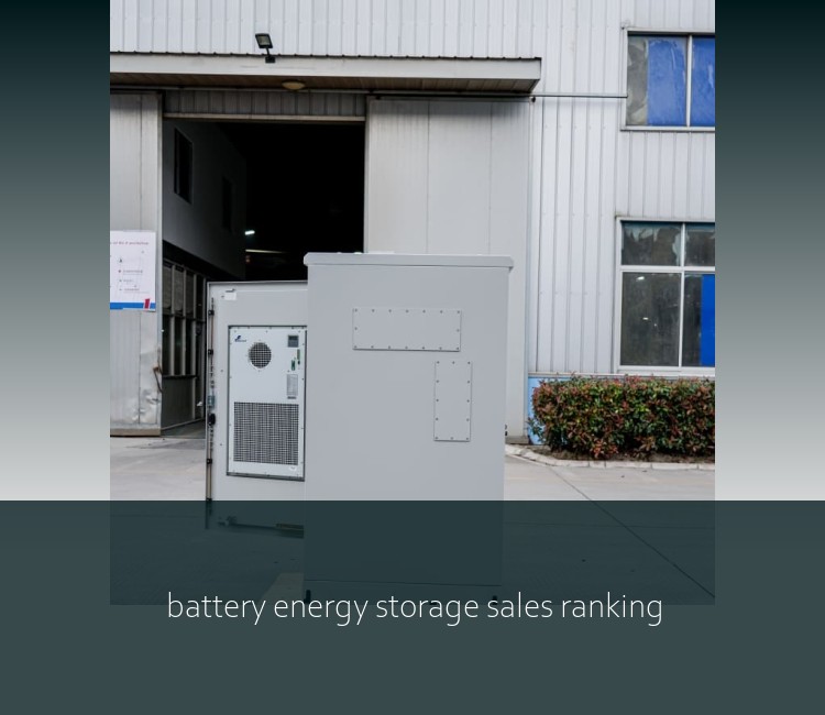 battery energy storage sales ranking