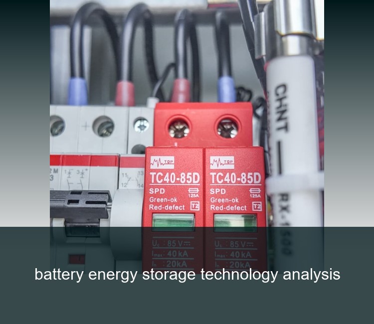 battery energy storage technology analysis