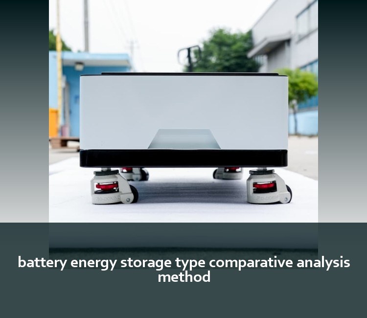 battery energy storage type comparative analysis method