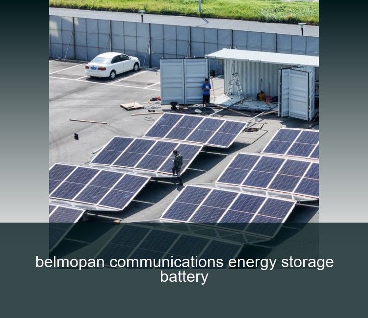 belmopan communications energy storage battery