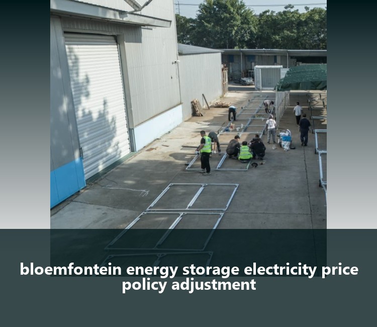 bloemfontein energy storage electricity price policy adjustment