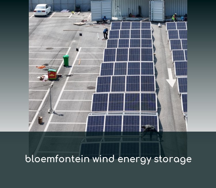 bloemfontein wind energy storage