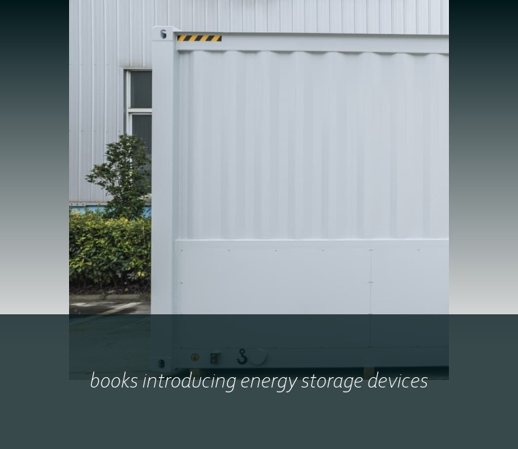 books introducing energy storage devices