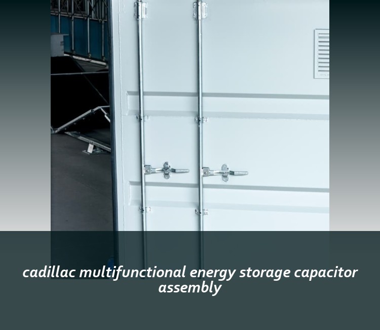 cadillac multifunctional energy storage capacitor assembly