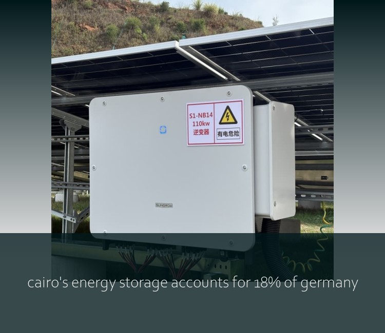 cairo's energy storage accounts for 18% of germany