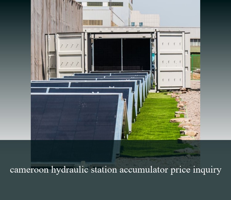 cameroon hydraulic station accumulator price inquiry