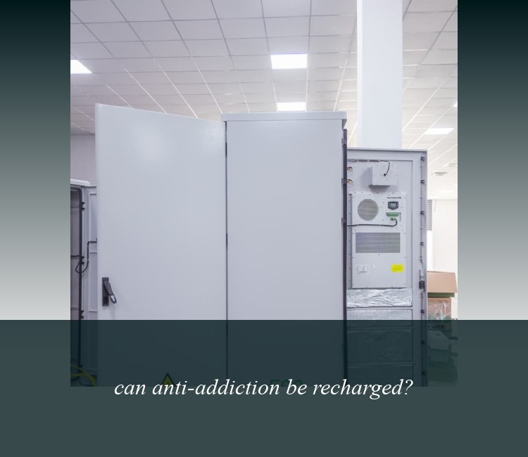 can anti-addiction be recharged?