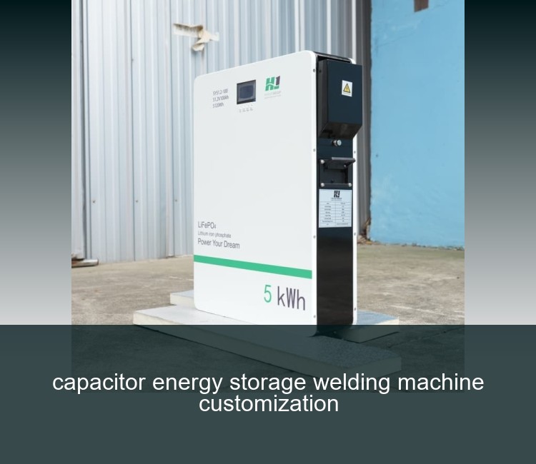 capacitor energy storage welding machine customization