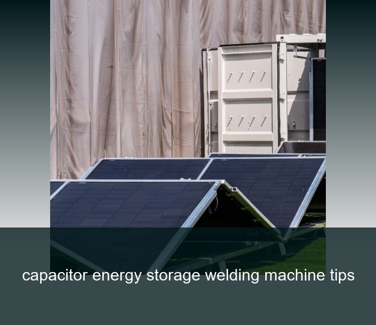 capacitor energy storage welding machine tips