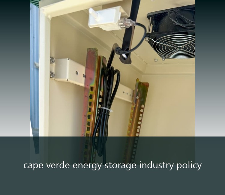 cape verde energy storage industry policy