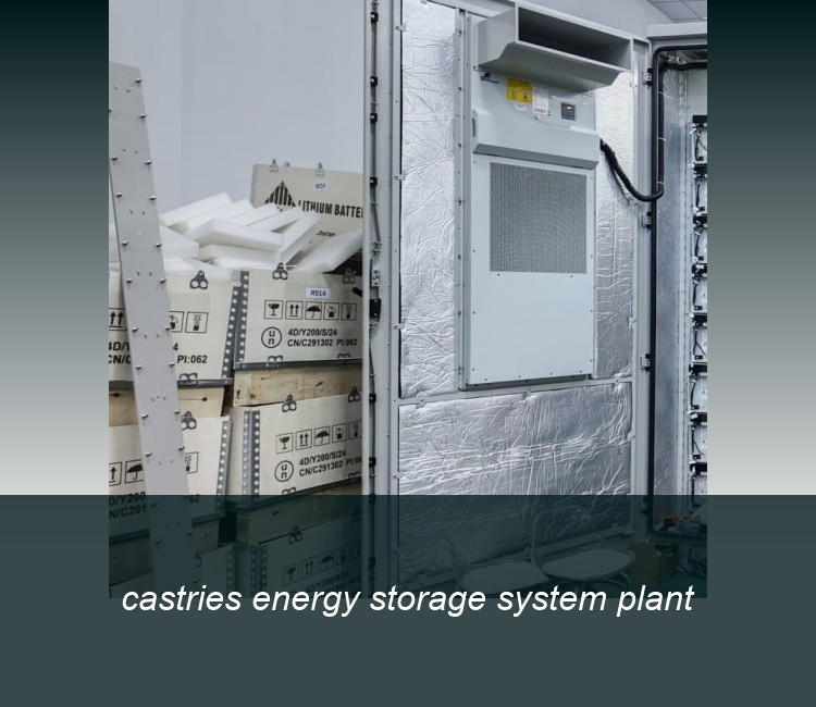 castries energy storage system plant