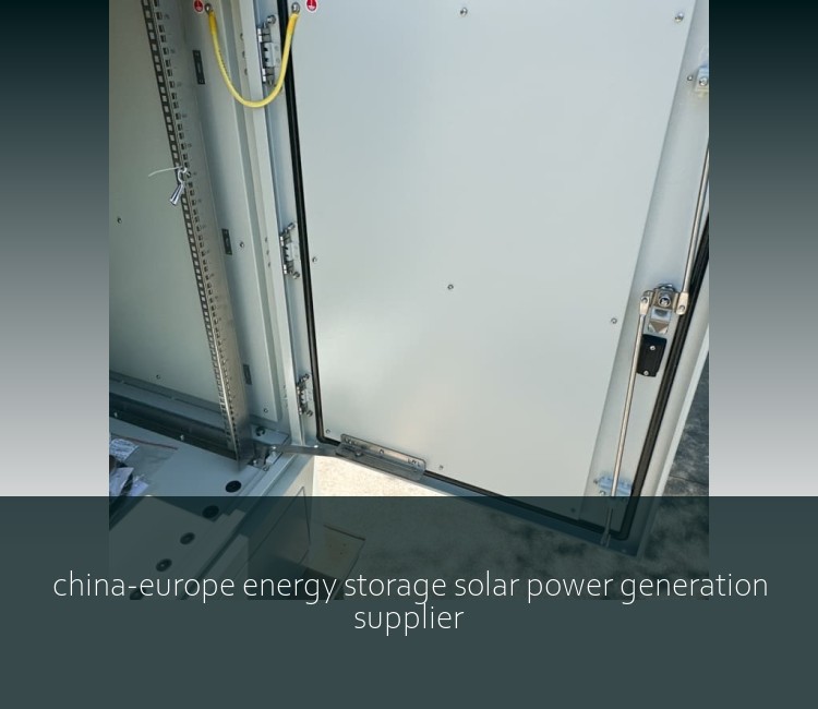 china-europe energy storage solar power generation supplier