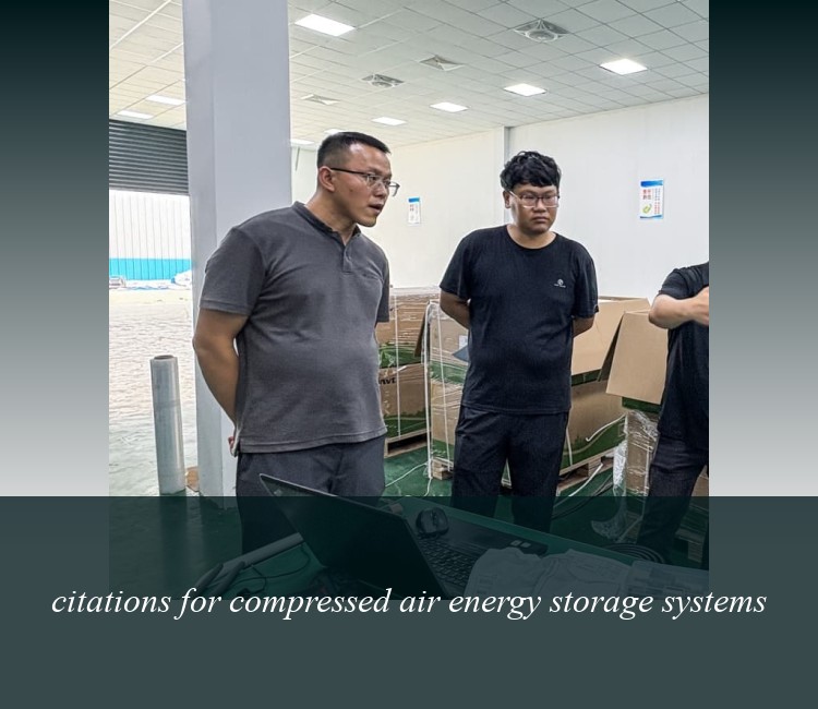 citations for compressed air energy storage systems