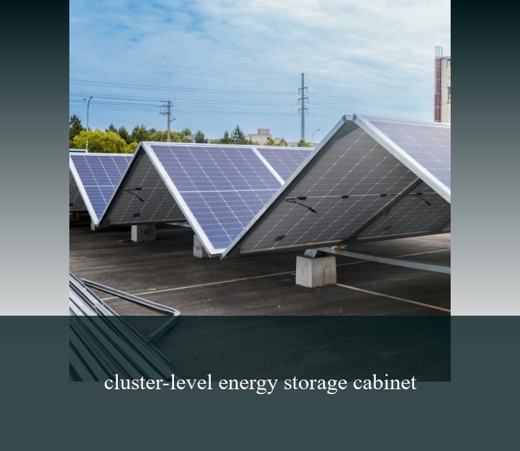 cluster-level energy storage cabinet