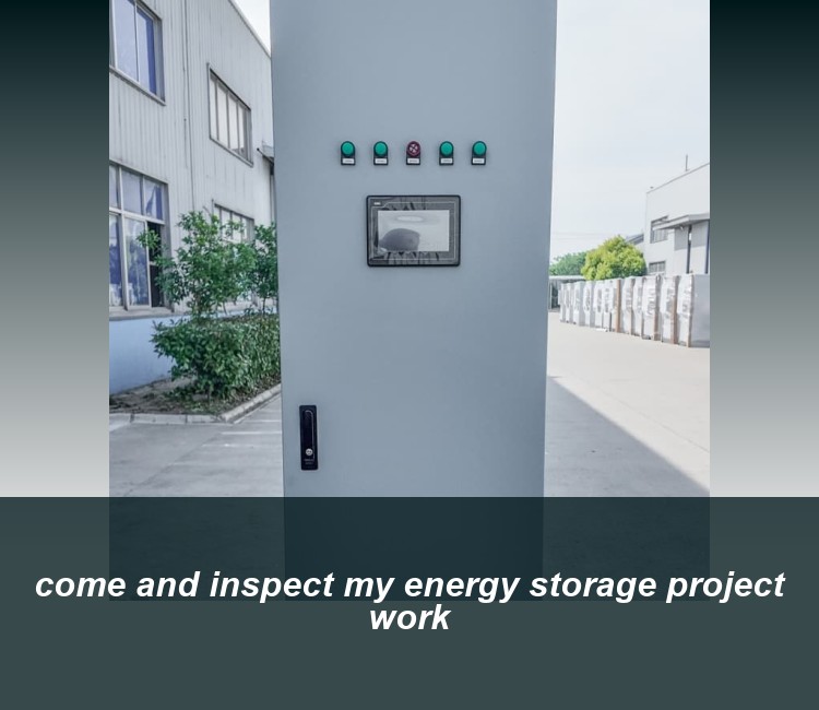 come and inspect my energy storage project work