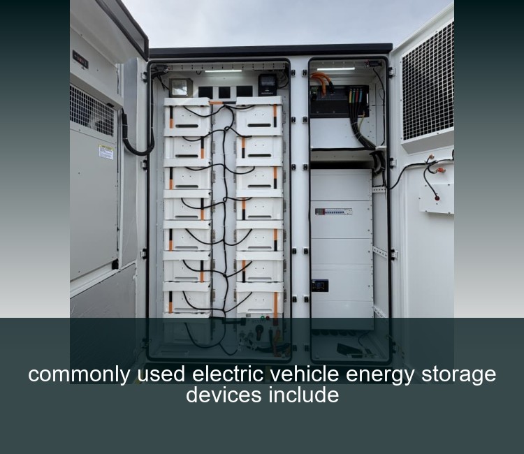 commonly used electric vehicle energy storage devices include