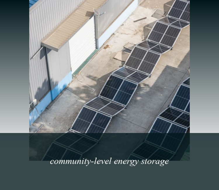 community-level energy storage