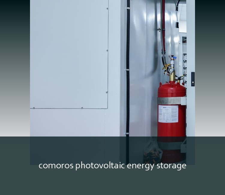 comoros photovoltaic energy storage