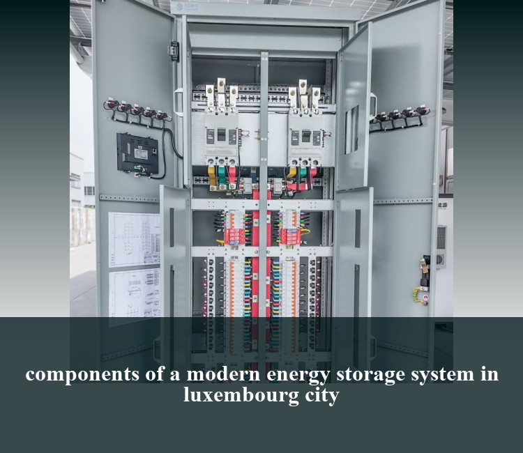 components of a modern energy storage system in luxembourg city