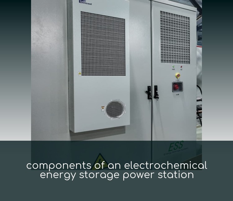 components of an electrochemical energy storage power station