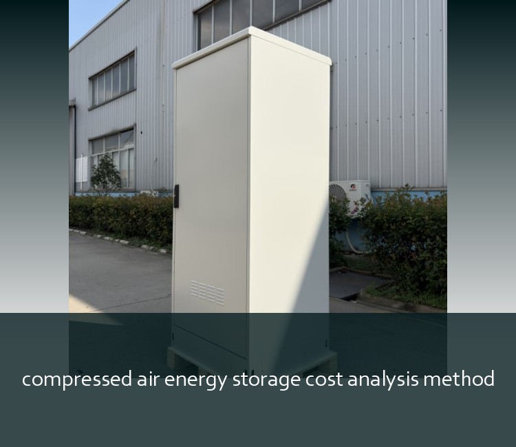 compressed air energy storage cost analysis method