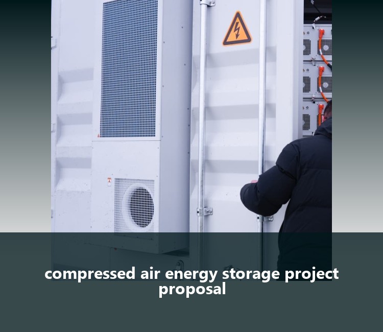 compressed air energy storage project proposal