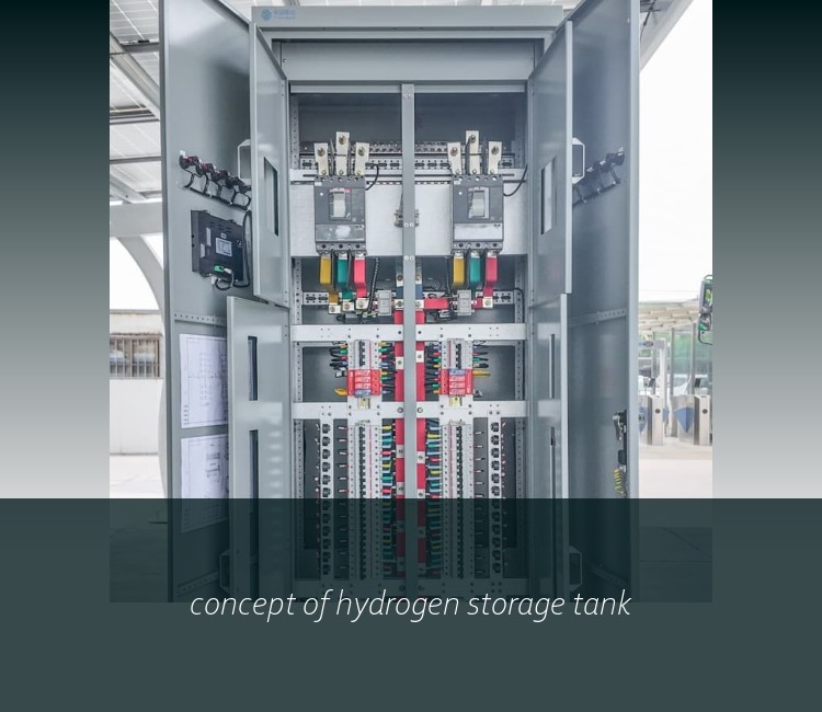 concept of hydrogen storage tank